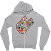 adesivo  hand shocker stickers bomb decal usdm jdm Zipper Hoodie