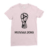 russia 2018 Ladies Fitted T-Shirt