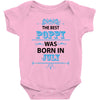 The Best Poppy Was Born In July Baby Onesie
