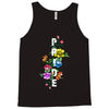 Pride Floral LGBT Colors Tank Top