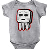 minecraft ghast drawing Baby Onesie