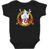the grey Baby Bodysuit