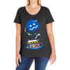 got the ghost Ladies Curvy T-Shirt