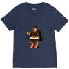 secret habit V-Neck Tee