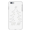 lit af christmas tree iPhone 6/6s Plus Case