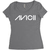 avicii Logo Women's Triblend Scoop T-shirt