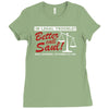 better call ad Ladies Fitted T-Shirt
