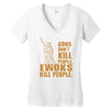 kill people funny Women's V-Neck T-Shirt