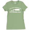it's not a hangover it's wine flu Ladies Fitted T-Shirt