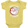 santa claus is coming Baby Bodysuit