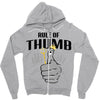 rule of thumb Zipper Hoodie