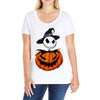 Nightmare Before Halloween Ladies Curvy T-Shirt