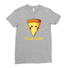 pizza chew! Ladies Fitted T-Shirt