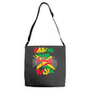 rasta nation, the reggae and dancehall Adjustable Strap Totes
