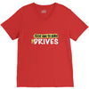 first one to puke drives V-Neck Tee