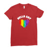 Hella Gay Ladies Fitted T-Shirt