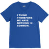 i think, therefore V-Neck Tee