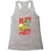 beach party Racerback Tank