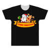 merry christmas All Over Men's T-shirt