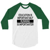 running is importanter 3/4 Sleeve Shirt
