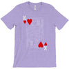 king of hearts playing card T-Shirt