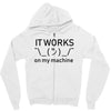 my machine Zipper Hoodie