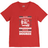 Never Underestimate A Granddad With An Engineer Degree V-Neck Tee