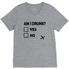 am i drunk V-Neck Tee