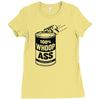 canofwhoopass Ladies Fitted T-Shirt