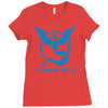 weisheit blau Ladies Fitted T-Shirt