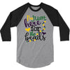 i'm just here for the beads 3/4 Sleeve Shirt