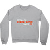 check liver light is on Crewneck Sweatshirt