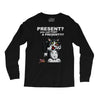 anxious cat Long Sleeve Shirts