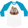 cute poo 3/4 Sleeve Shirt