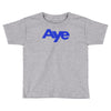 vote aye for scotland scottish yes independence Toddler T-shirt