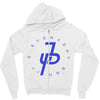 jake paul blue Zipper Hoodie