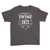 original parts vintage established 1972 perfectly aged Youth Tee