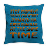 mixing languages russian english Throw Pillow
