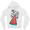 summer alien invasion bright color Zipper Hoodie