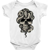 skull snake Baby Bodysuit