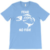 fear no fish bone skeleton T-Shirt