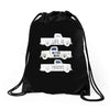 pickup truck Drawstring Bags