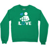 portal true love   aperture lab video gamer teleport online pc goal te Crewneck Sweatshirt