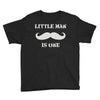 little man mustache first Youth Tee