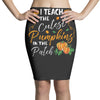 fall i teach the cutest pumpkins Pencil Skirts