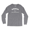 rhinos, they're just fat unicorns Long Sleeve Shirts