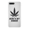 Support Melanoma Cancer Awareness With A Black Cannabis Leaf iPhone 7 Plus Case