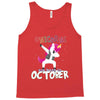 october born unicorns Tank Top
