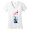 running wild Women's V-Neck T-Shirt