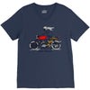 custom motorcycle V-Neck Tee
